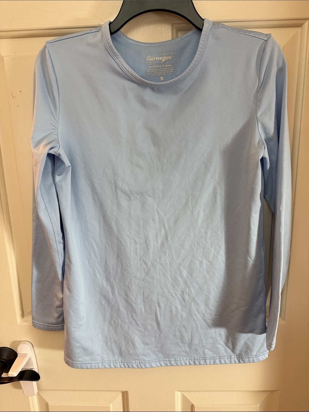 Women's Sky Blue Long Sleeve Performance Tee